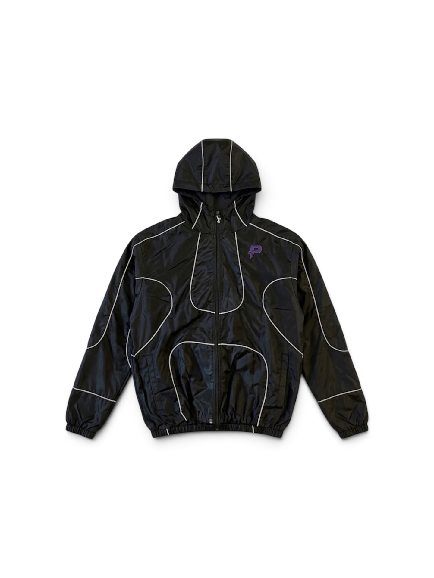 PURPL Globe Reflective Jacket front view